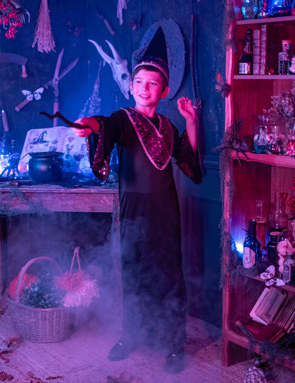 Otroški vajenec sorcianski kostum