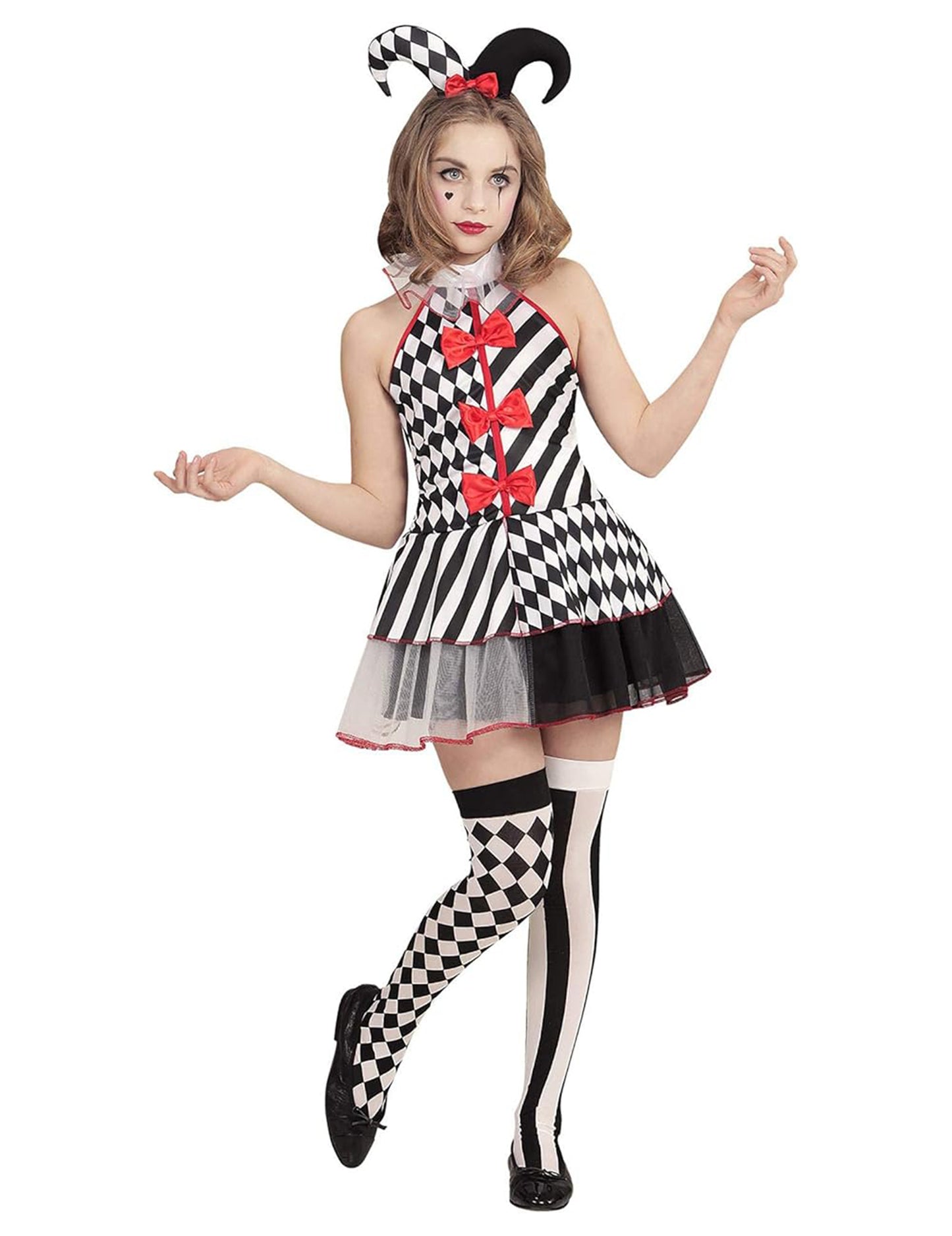 Damier Girl's hči -v -law kostum