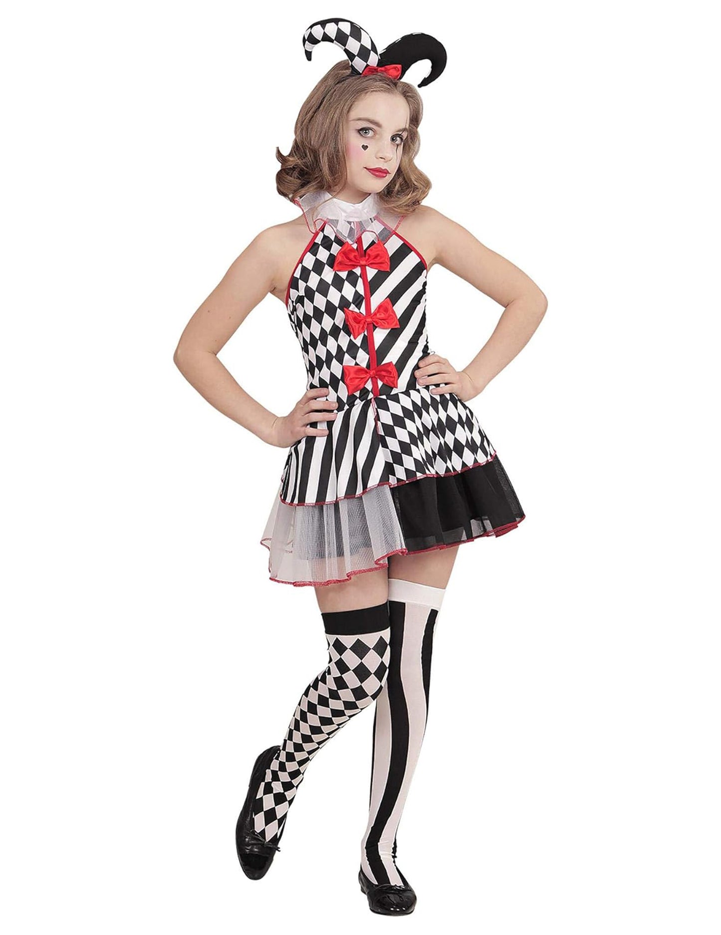 Damier Girl's hči -v -law kostum