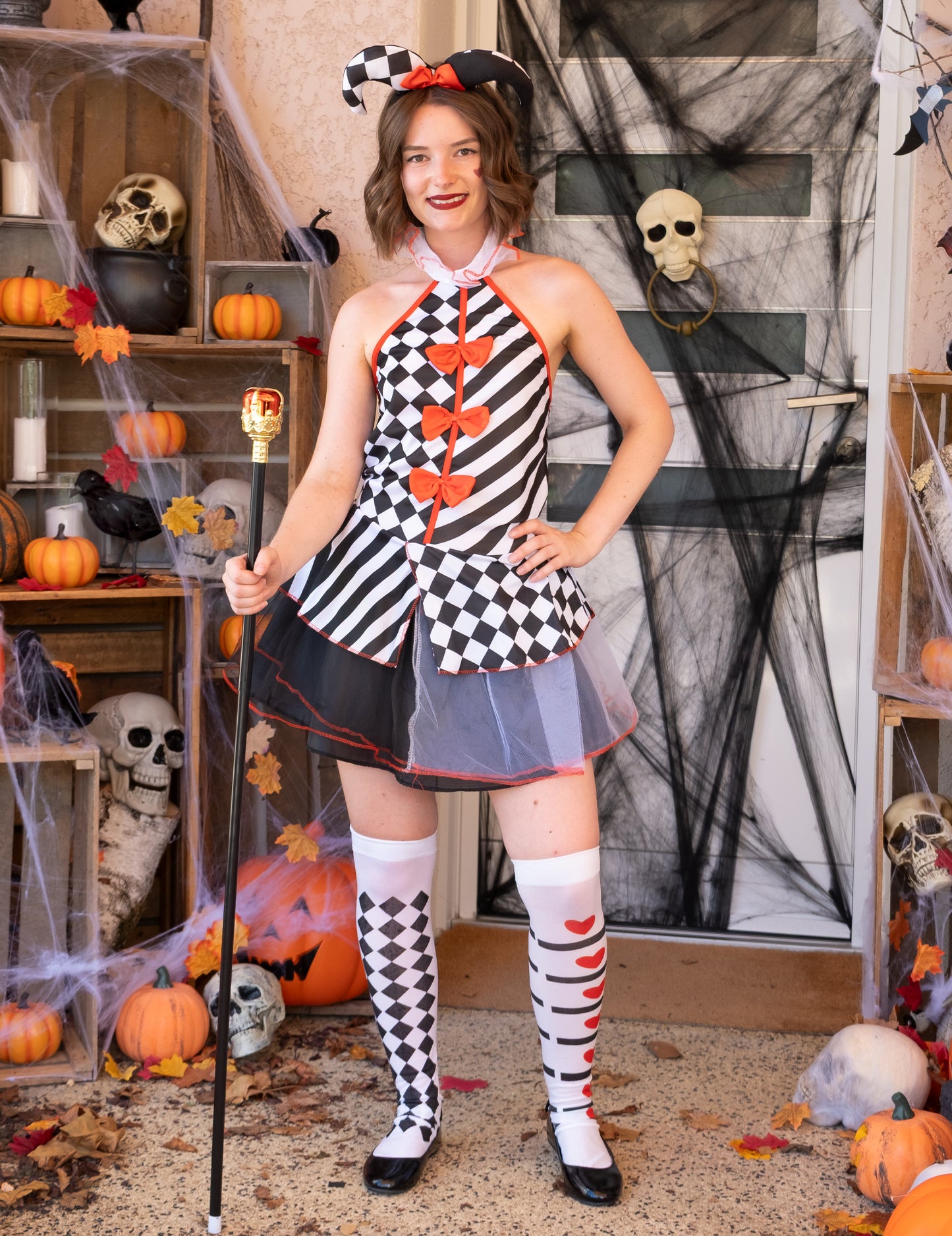 Damier Girl's hči -v -law kostum