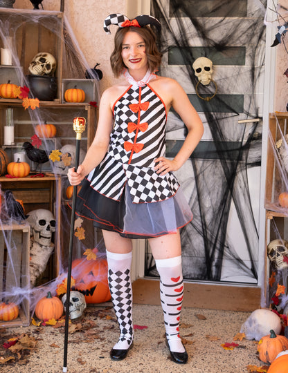 Damier Girl's hči -v -law kostum