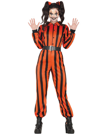 Harlekinški kostum zapornika za ženske