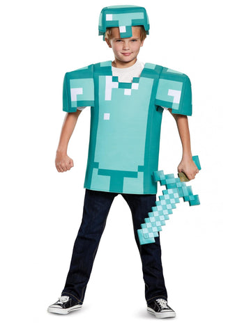 Otroški kostum oklep Minecraft™ 