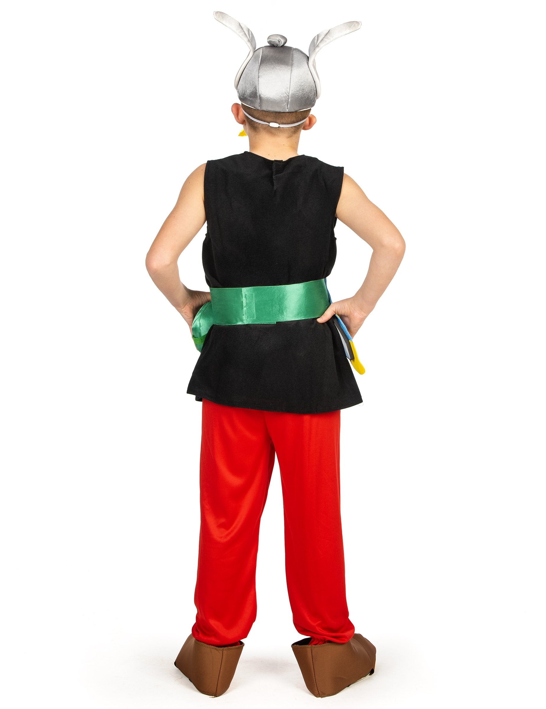 Vue de dos du déguisement Astérix pour enfant