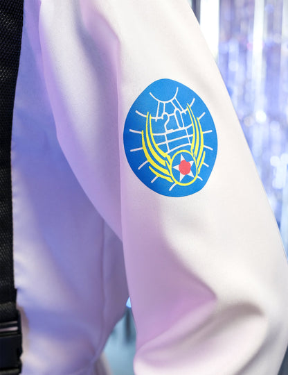 Moški astronavt preoblečena