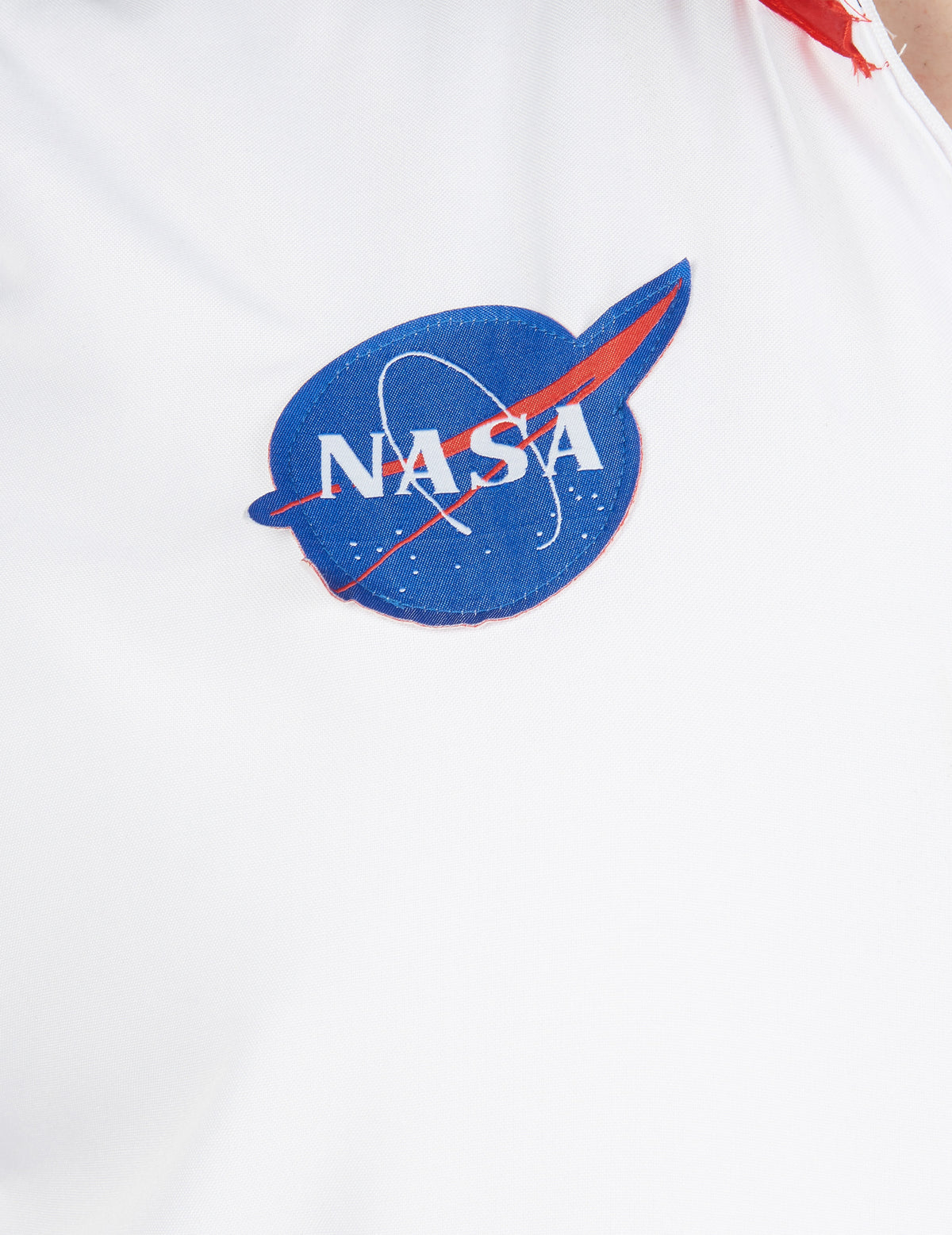Détail de l'écusson NASA du déguisement d'astronaute