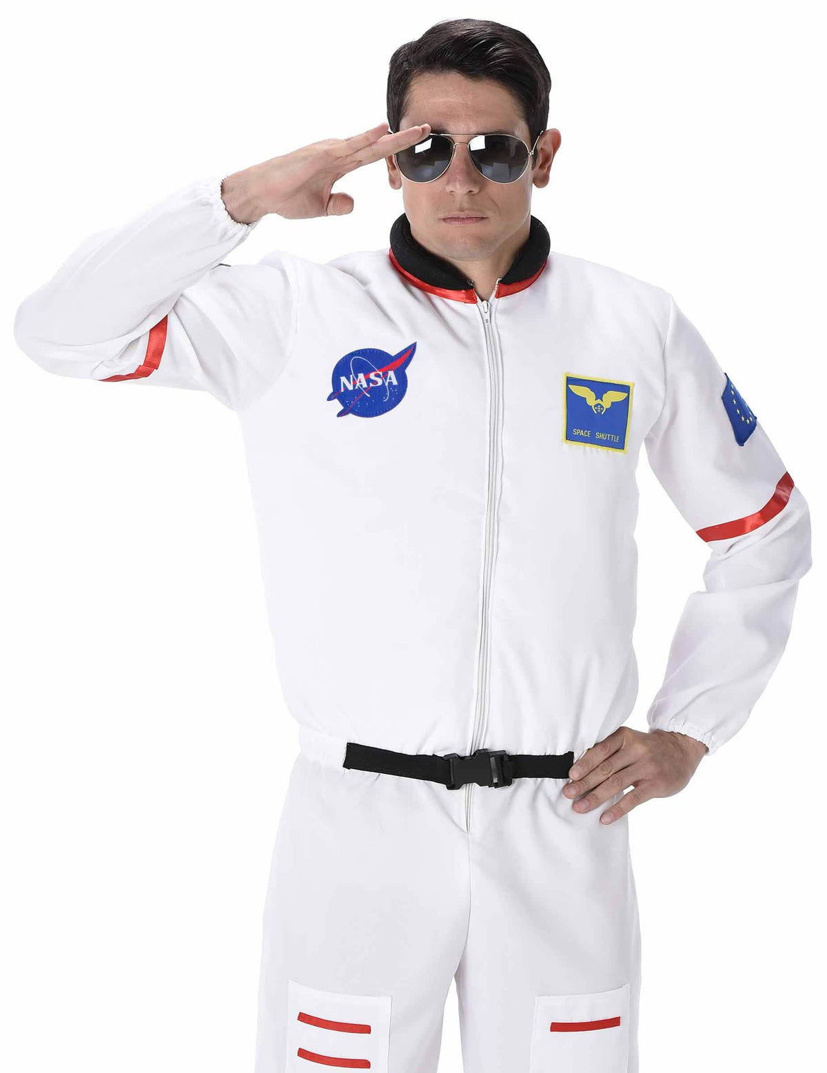 Velik posnetek oprsja kostuma astronavti za moški