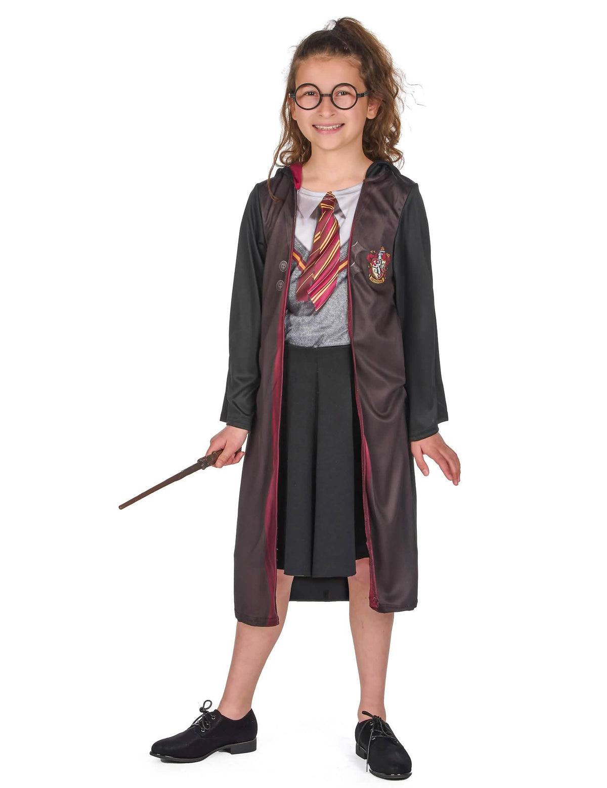 Sprednji pogled na kostum z dodatki Harry Potter™