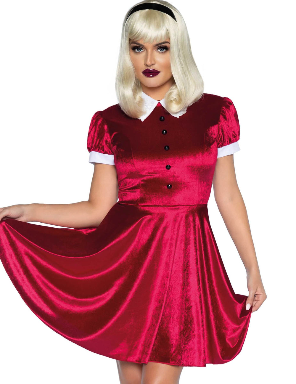 Pogled od spredaj na kostum baby doll