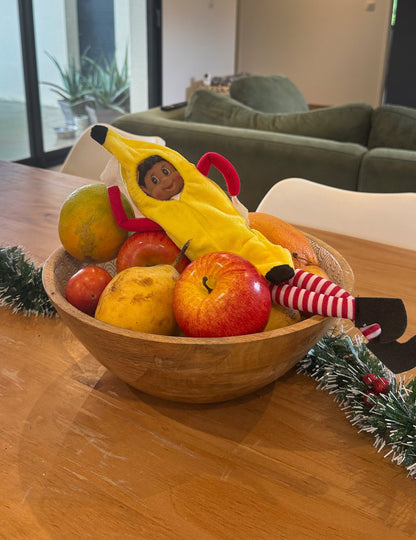 Kostum banane za nagajivo vilinsko lutko