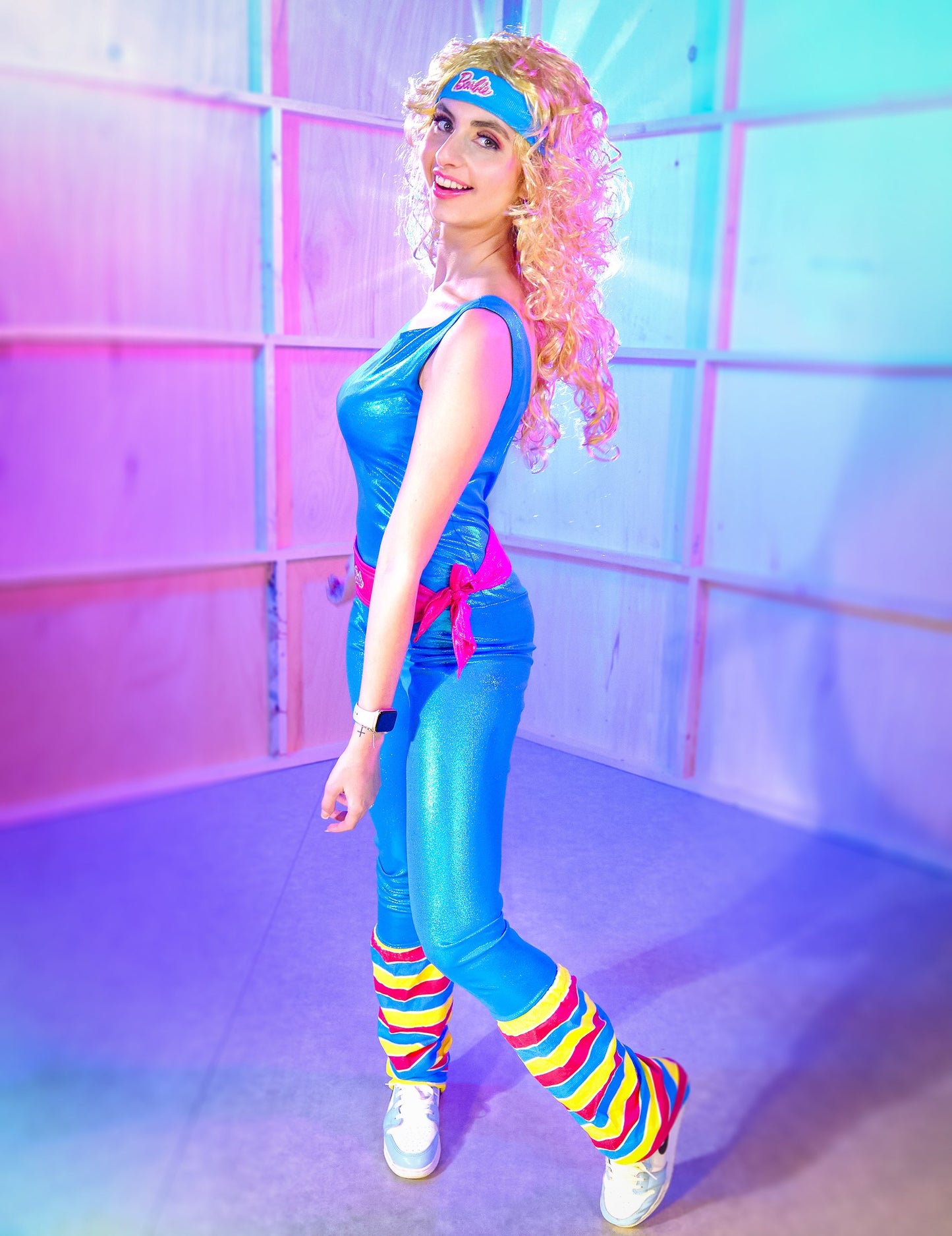 Barbie aerobna ženska preoblečena