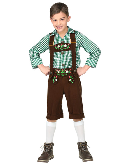 Dečkov zeleni bavarski kostum