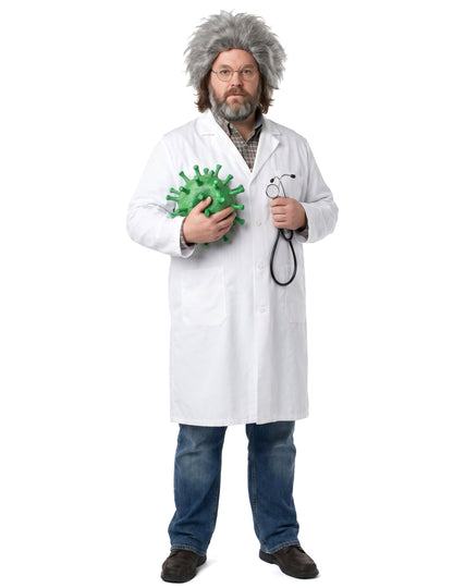 Déguisement blouse docteur savant adulte
