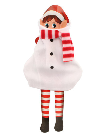 Snežni kostum za lutko Joker Elf