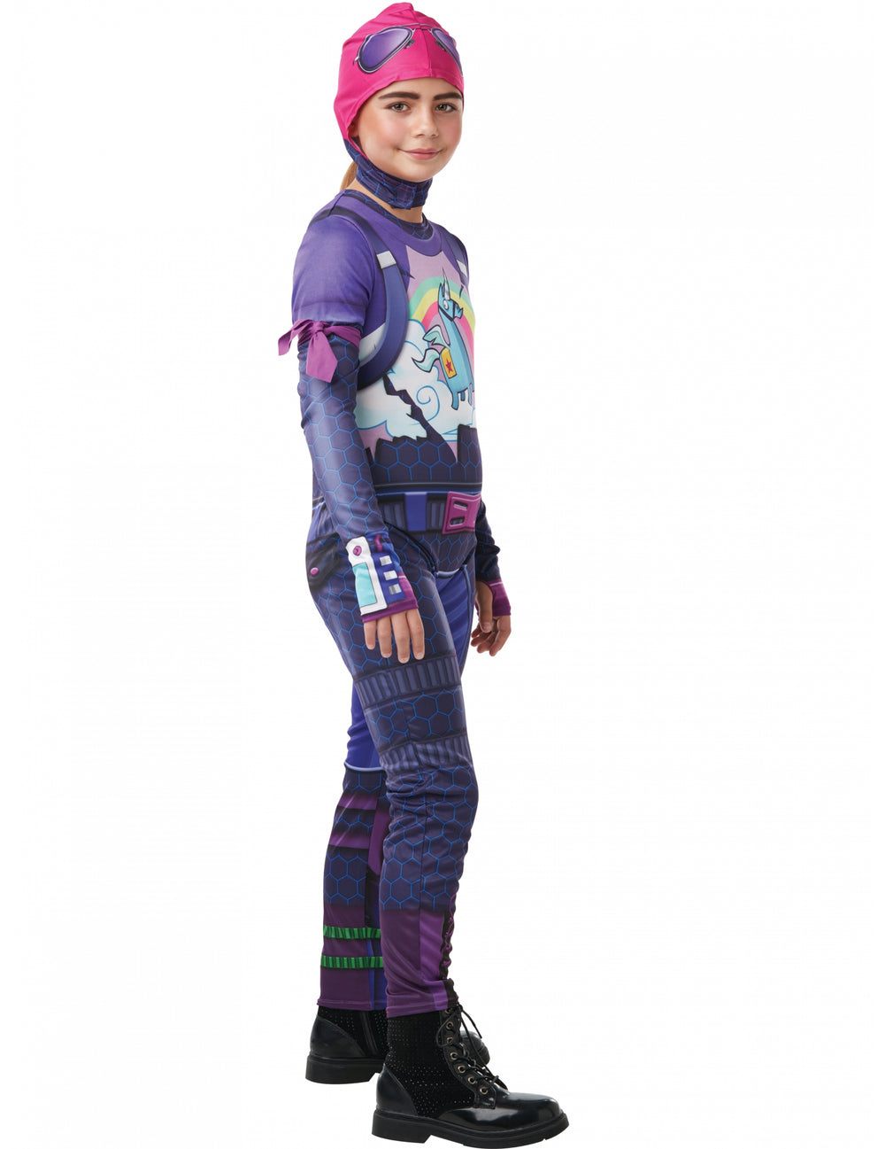 Vue de profil du déguisement Brite Bomber Fortnite™