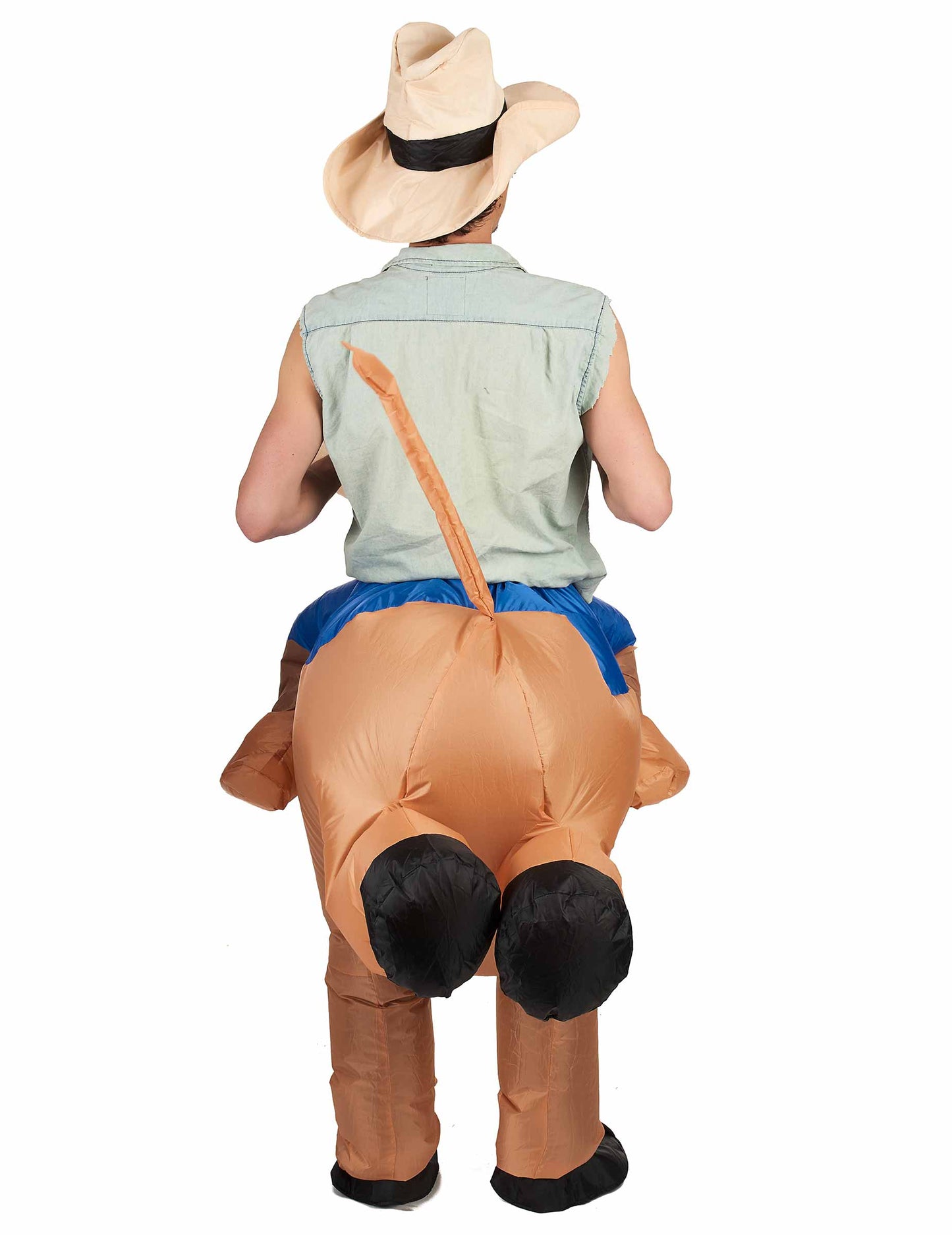 Déguisement champion de rodéo gonflable adulte
