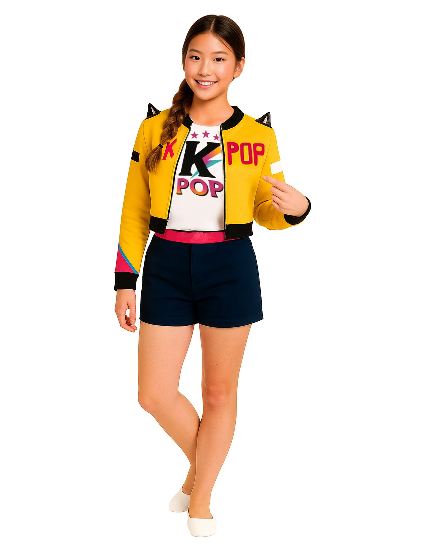 Otroški kostum Kpop pevke za deklice 