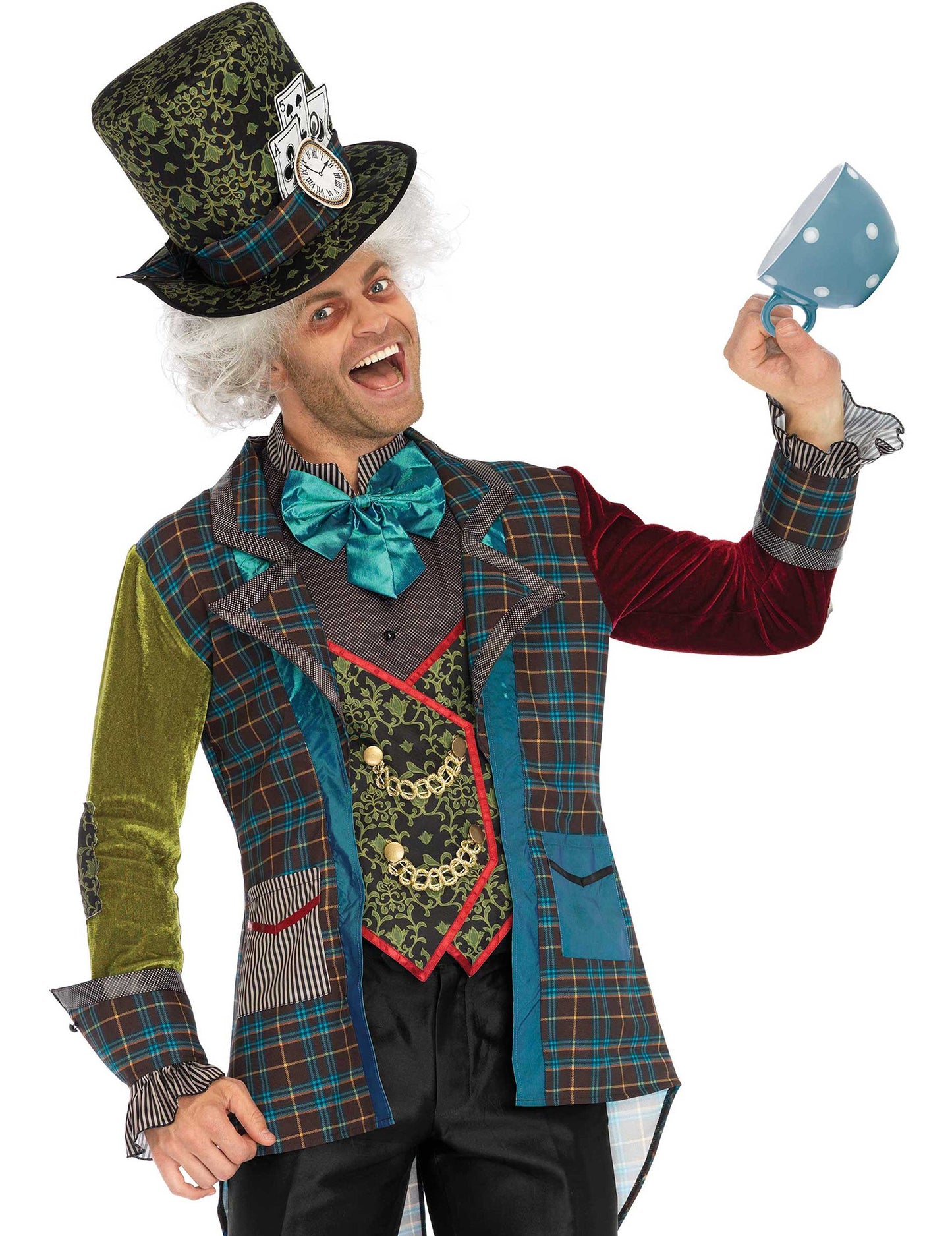 Razkošni kostum Norega klobučarja za moške
