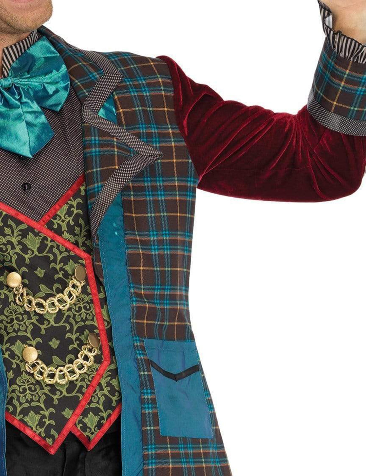 Razkošni kostum Norega klobučarja za moške