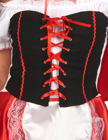 Ženski kostum rdečega kaperona