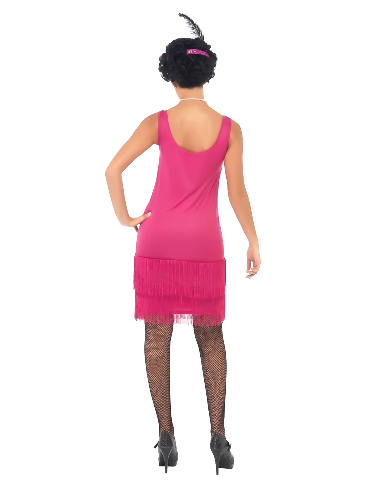 Pink Woman Charleston kostum