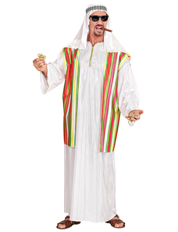 Obarvana arabska arabska preobleka