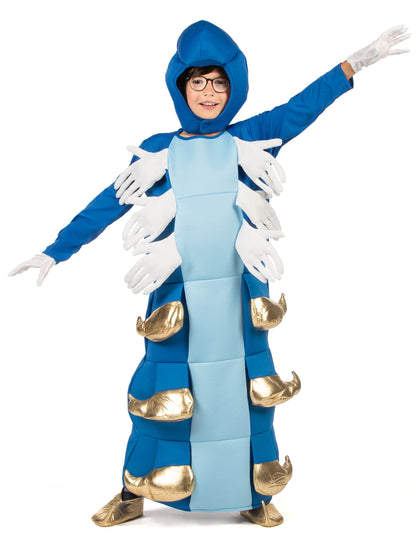 Déguisement Chenille bleue enfant