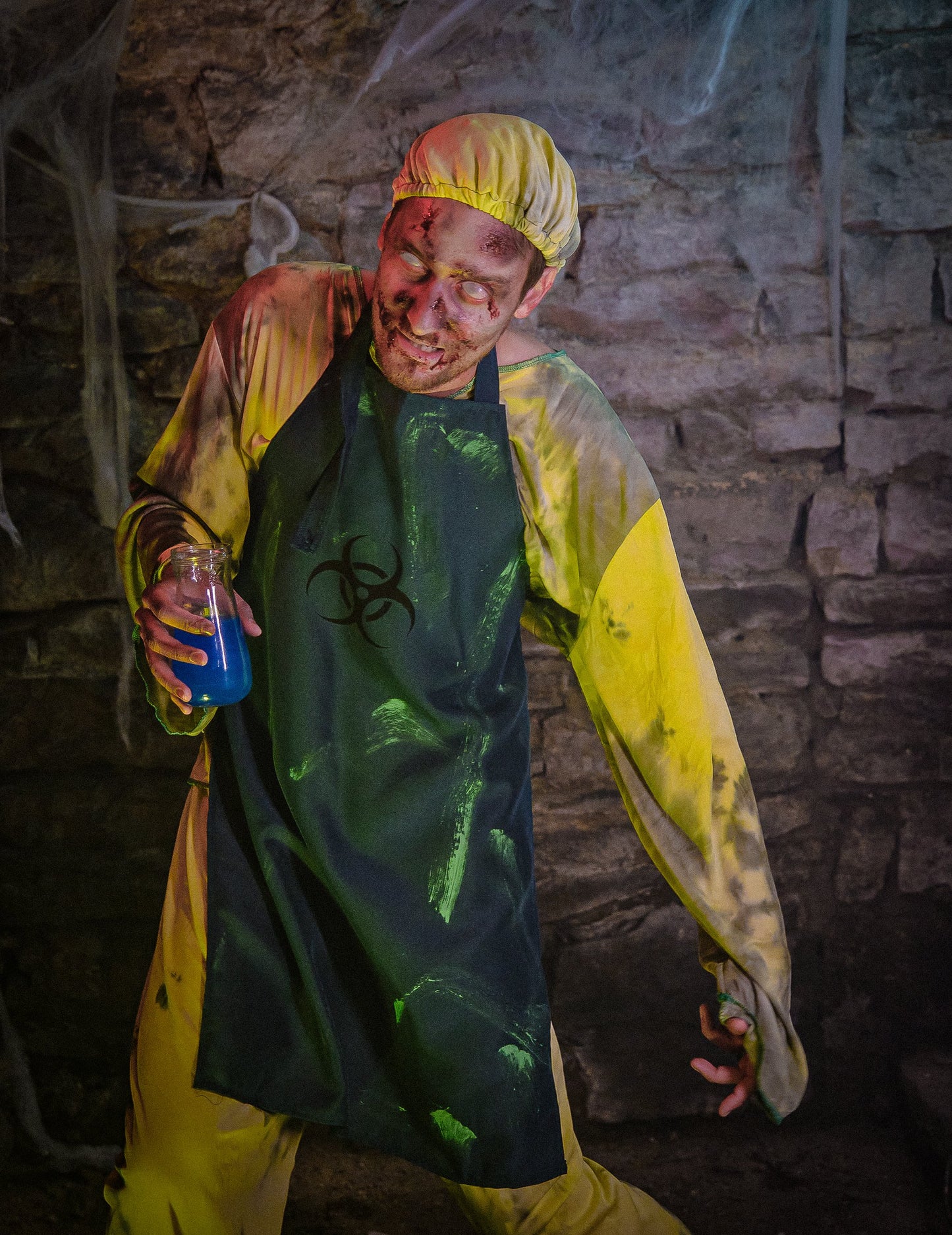 Moški radioaktivni kirurški kostum