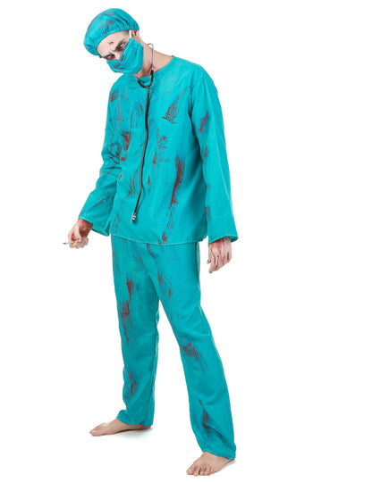 Preobleka za zombi za odrasle čarovnice