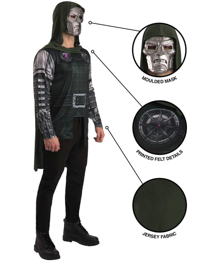 Klasični kostum Doktor Doom Avengers Doomsday™ za odrasle