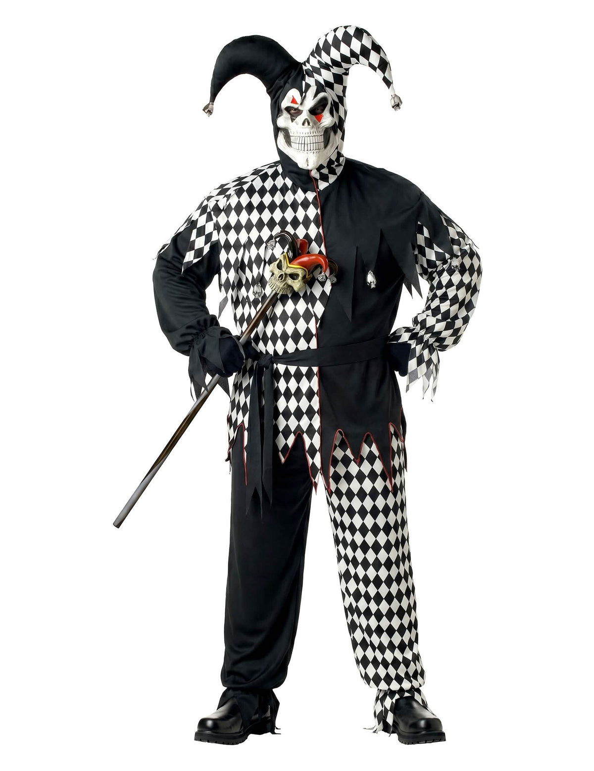 Halloween Black Man Klown preobleka