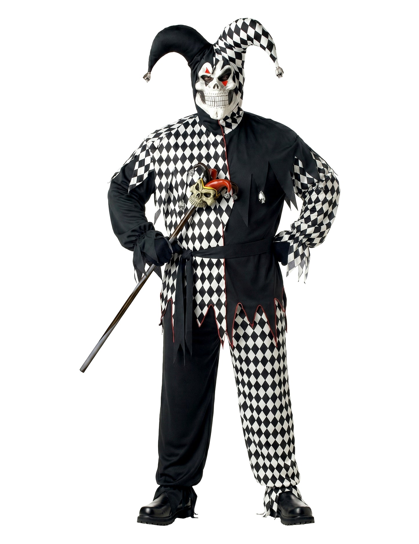 Halloween Black Man Klown preobleka