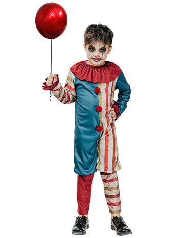 Halloween Boy Barvit Clown preobleka