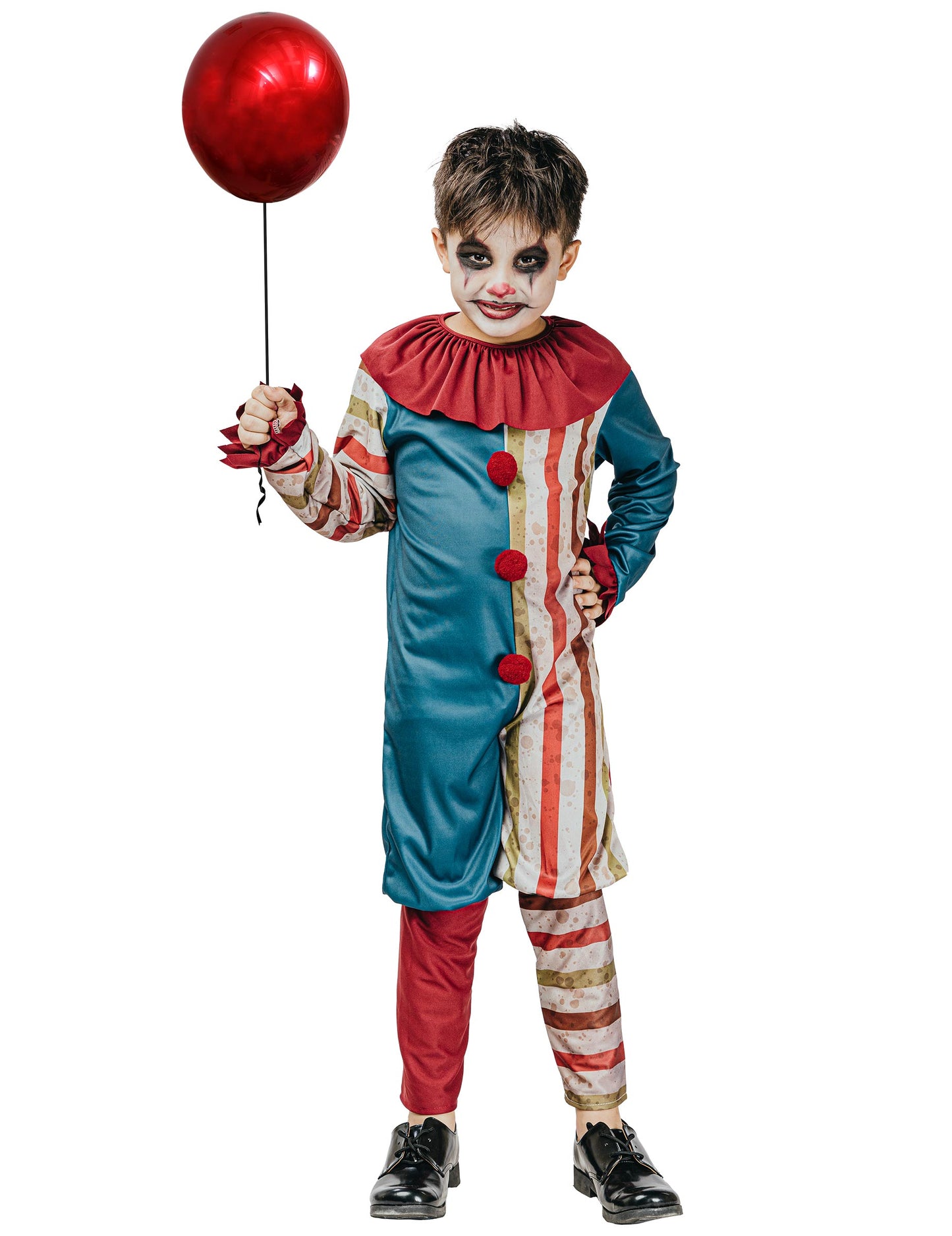 Halloween Boy Barvit Clown preobleka