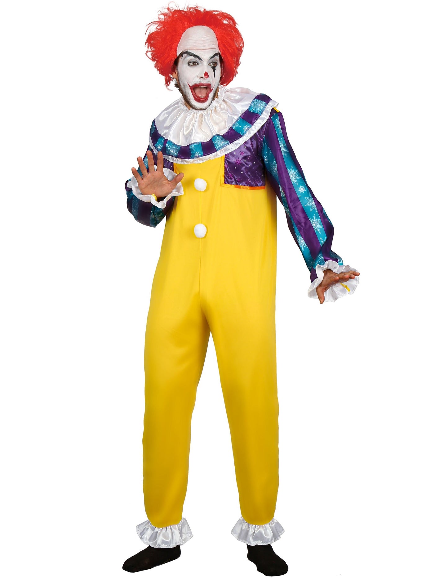 Odrasli film grozljivk Klown preobleka