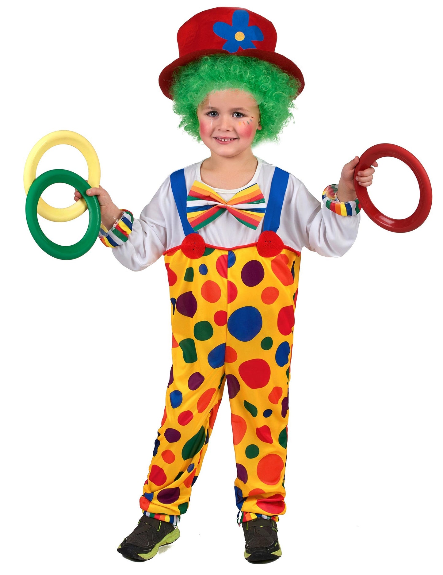 Otroški polka pika klovn kostum