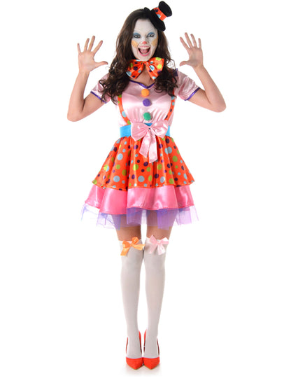 Ženski barvit grah klovn