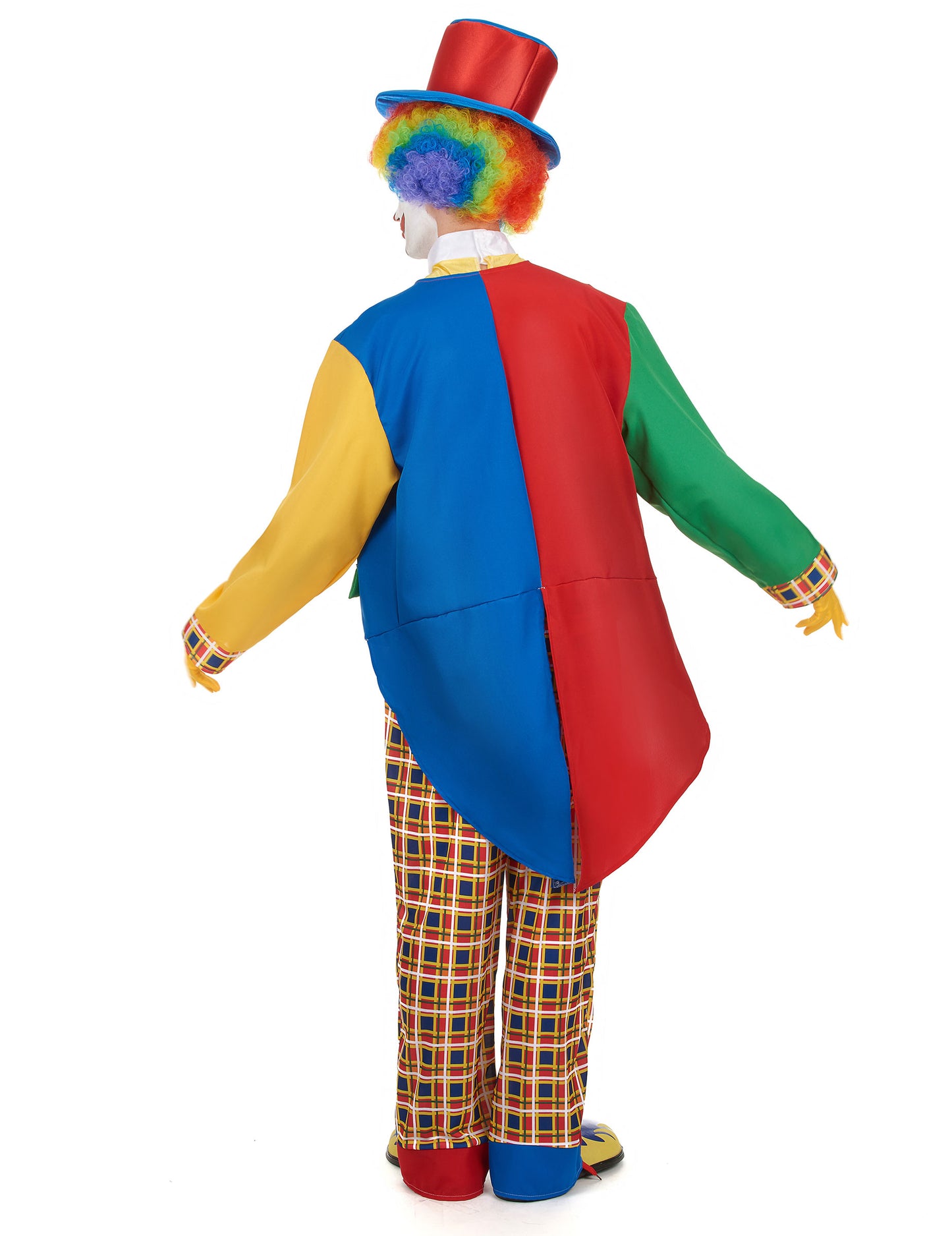 Moški cirkus klovn preoblečena