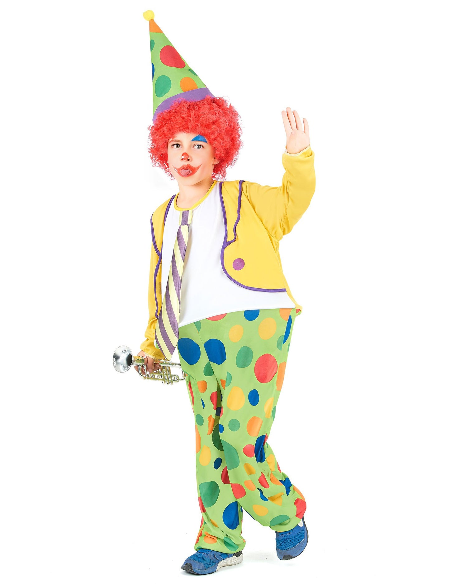 Srečni fant klovn kostum