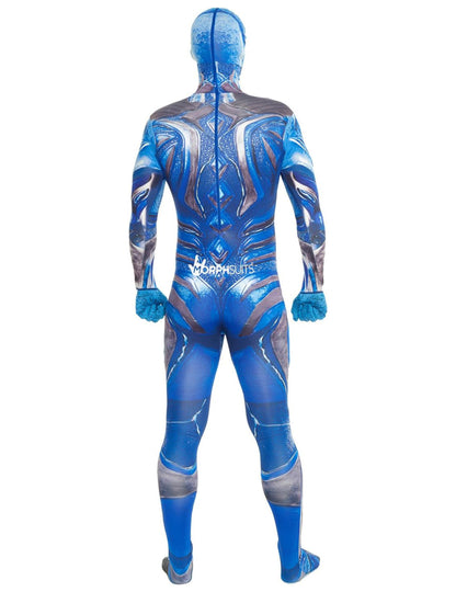 Kostum modri kombinezon Power Rangers™ deluxe za odrasle Morphsuits™ 