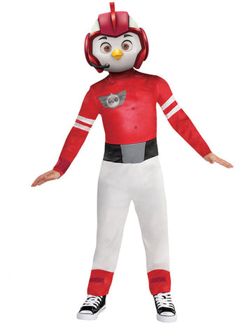 Kombinacija in maska ​​preoblečena rod top krila fant