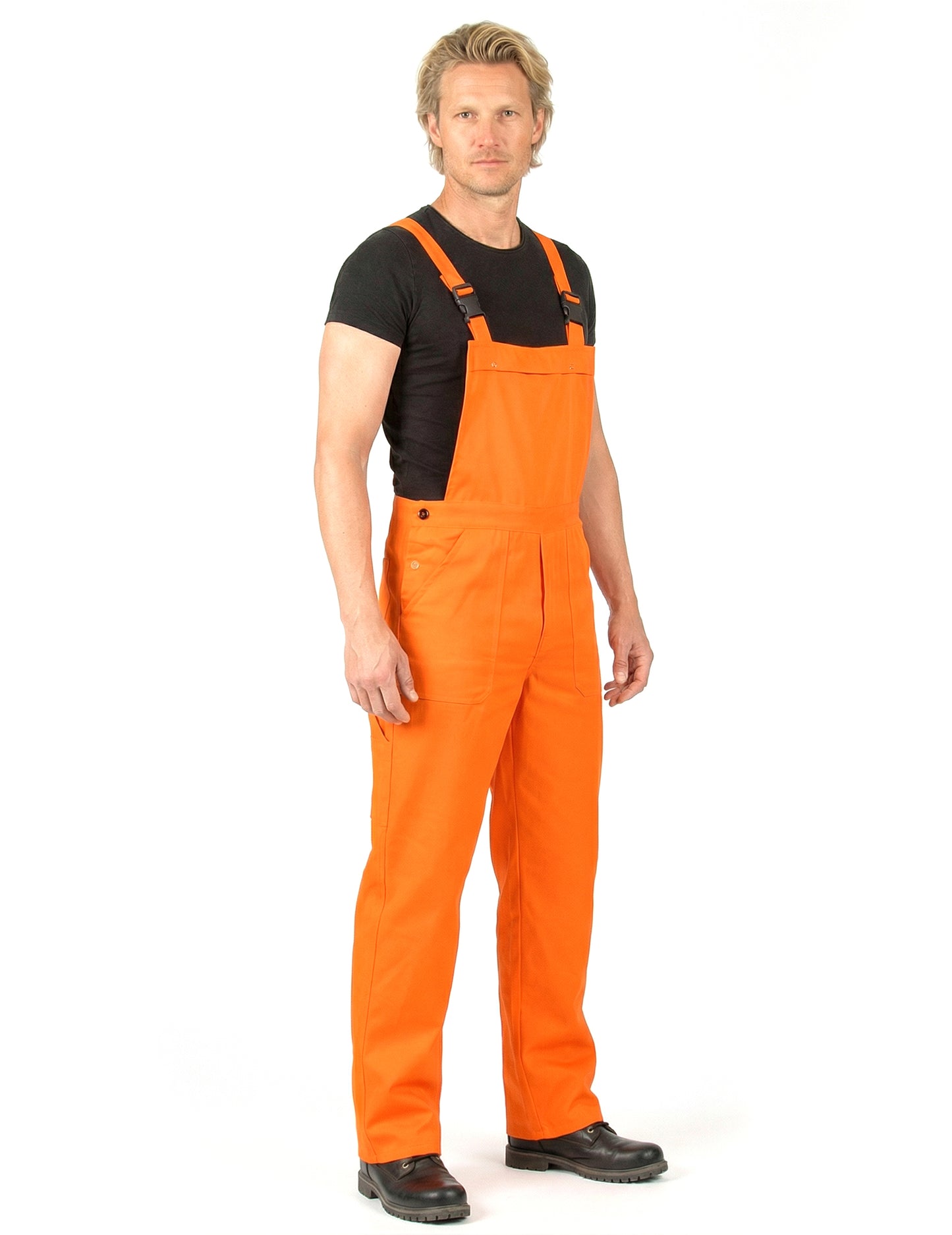 Fluo za odrasle oranžne kombinirane kostum