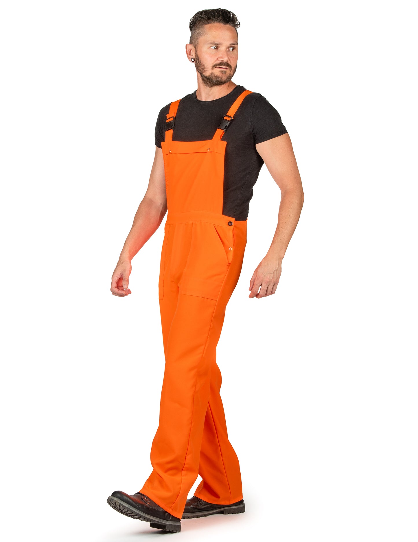 Fluo za odrasle oranžne kombinirane kostum