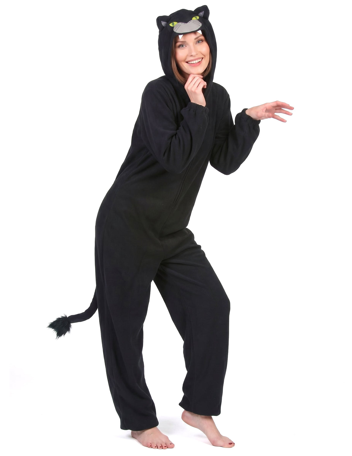 Kombinirani kostum črnega panterja panther