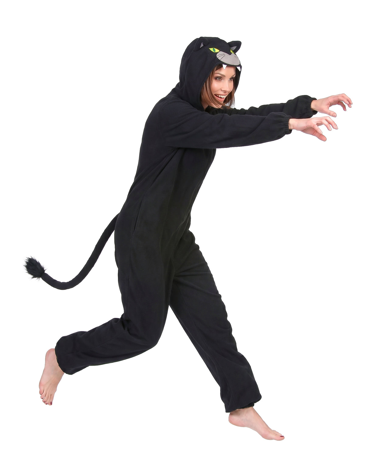 Kombinirani kostum črnega panterja panther
