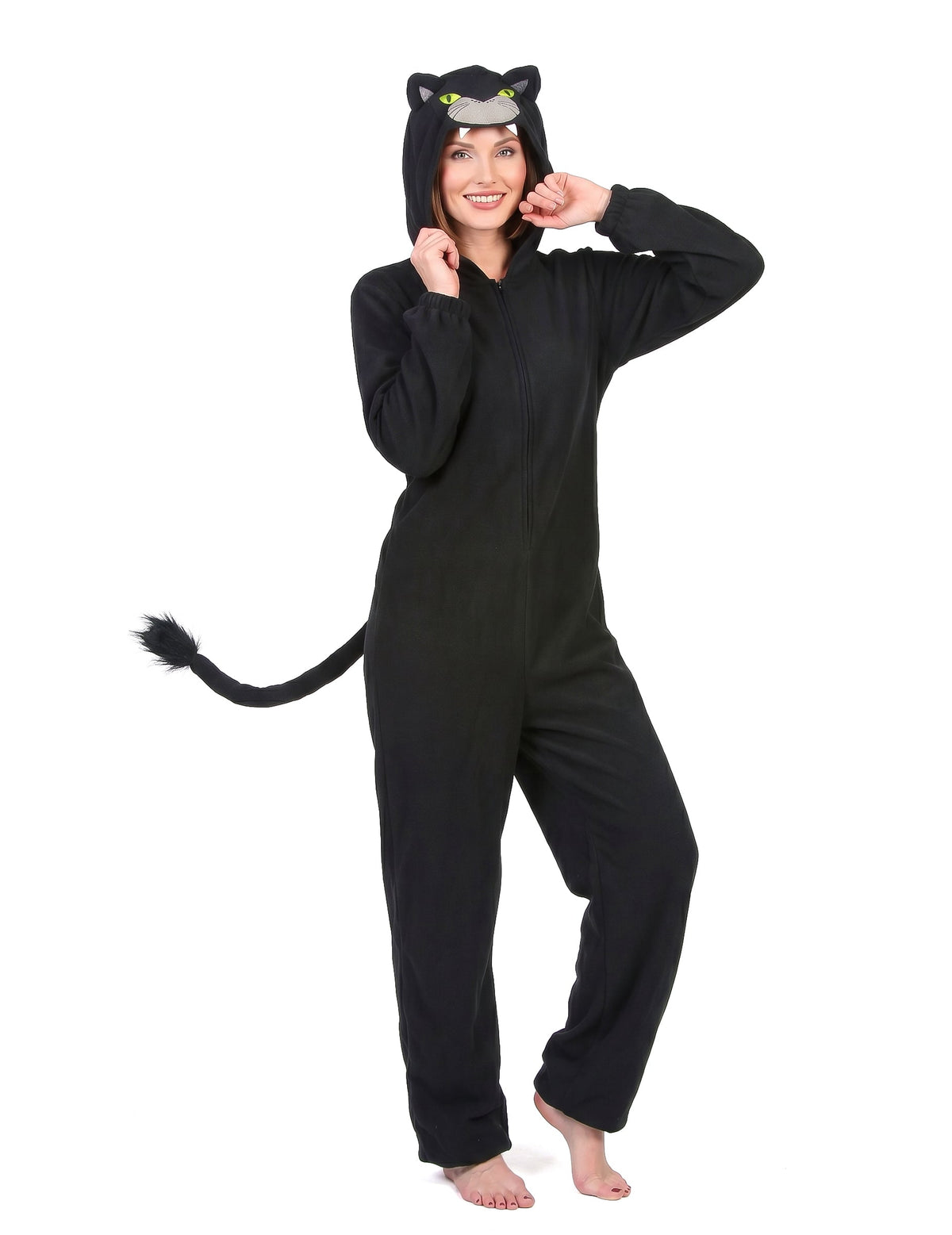 Kombinirani kostum črnega panterja panther