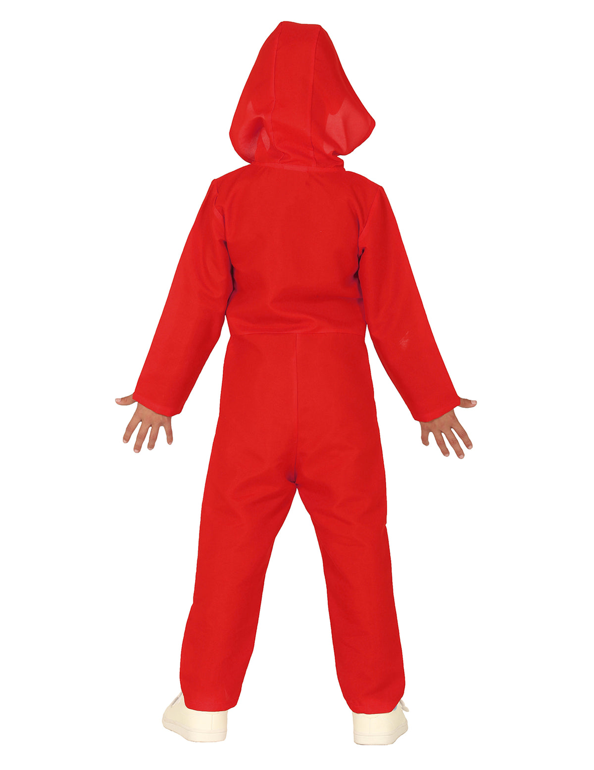 Vue de dos du déguisement combinaison de voleur pour enfant