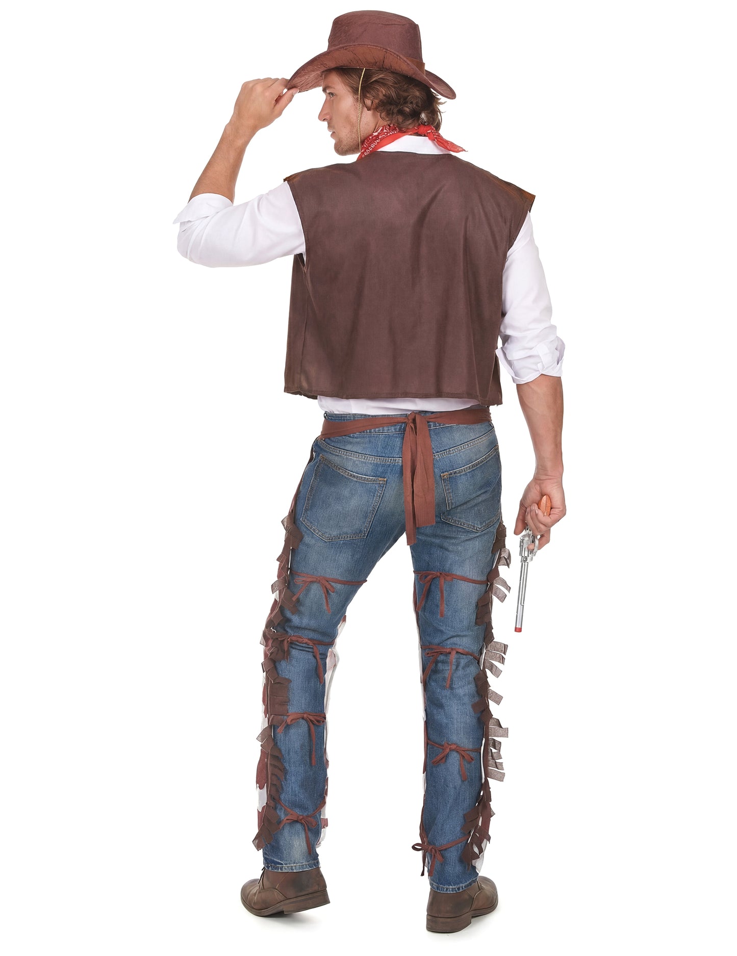 Moški klasični kavbojski kostum