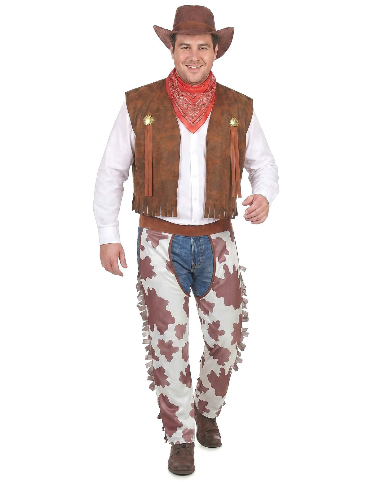 Moški klasični kavbojski kostum
