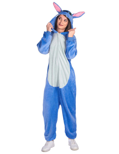 Žensko modro nezemeljsko bitje kostum